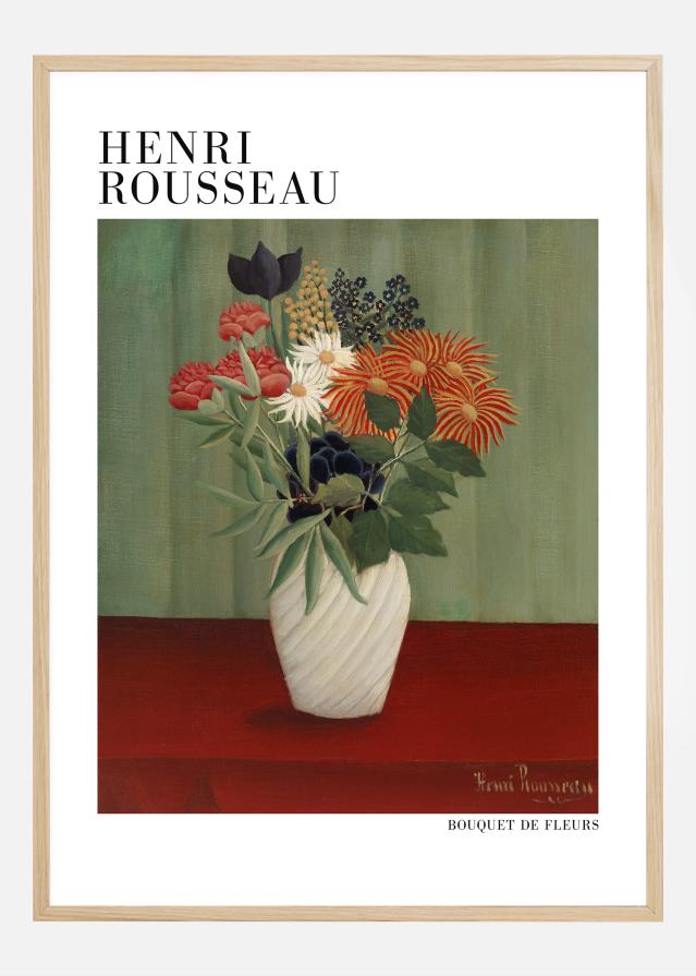 Henri Rousseau - Bouquet De Fleurs Poszter