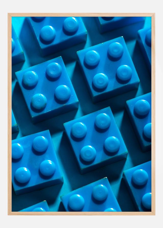 Blue lego Poszter