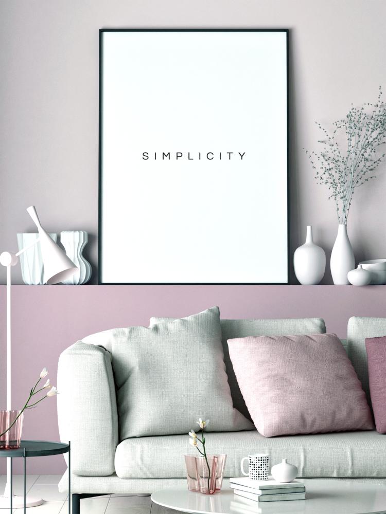 Simplicity Poszter