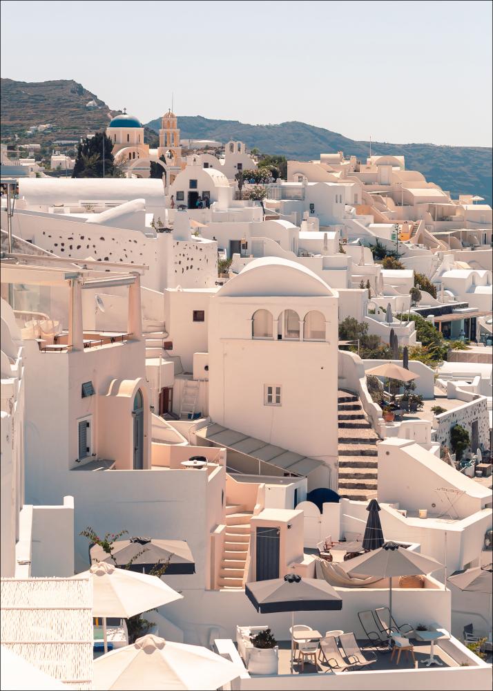 Santorini Village Poszter