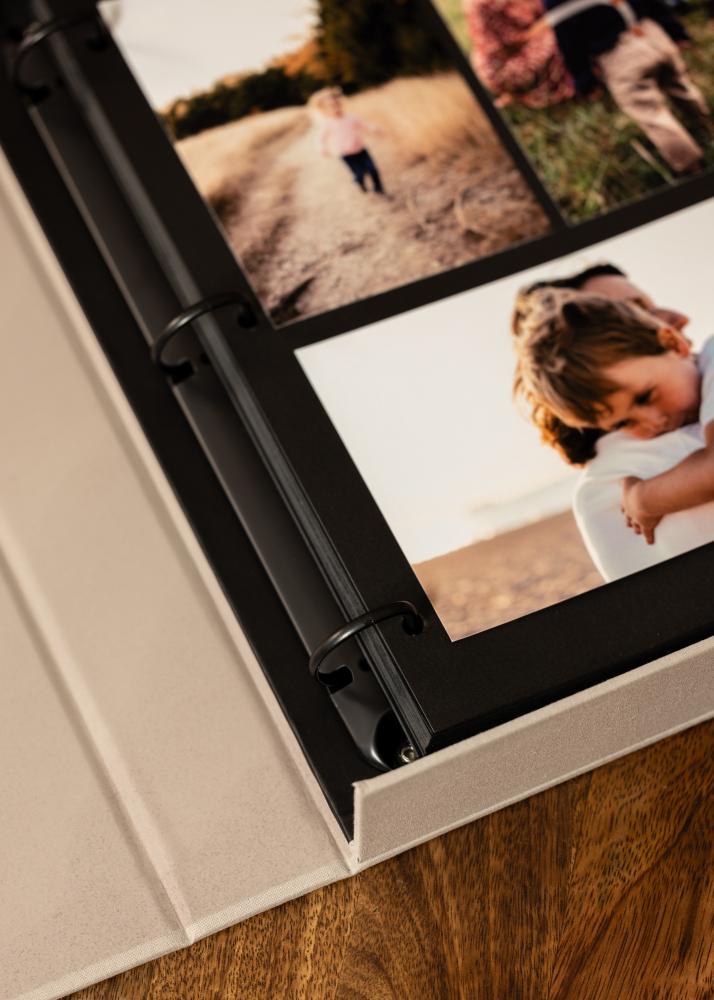 KAILA HI LITTLE ONE Grey - Coffee Table Photo Album (60 Feketék oldal)