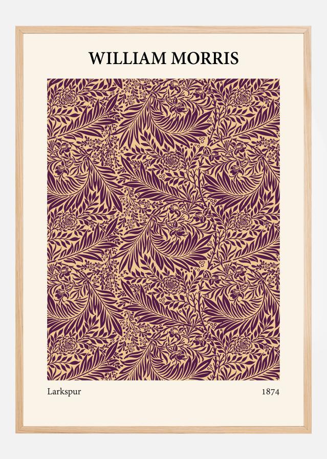 William Morris - Larkspur 6 Poszter