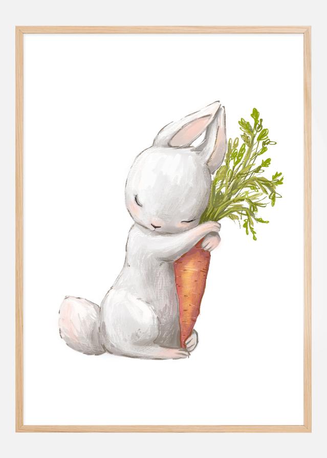 Rabbit Carrot Poszter