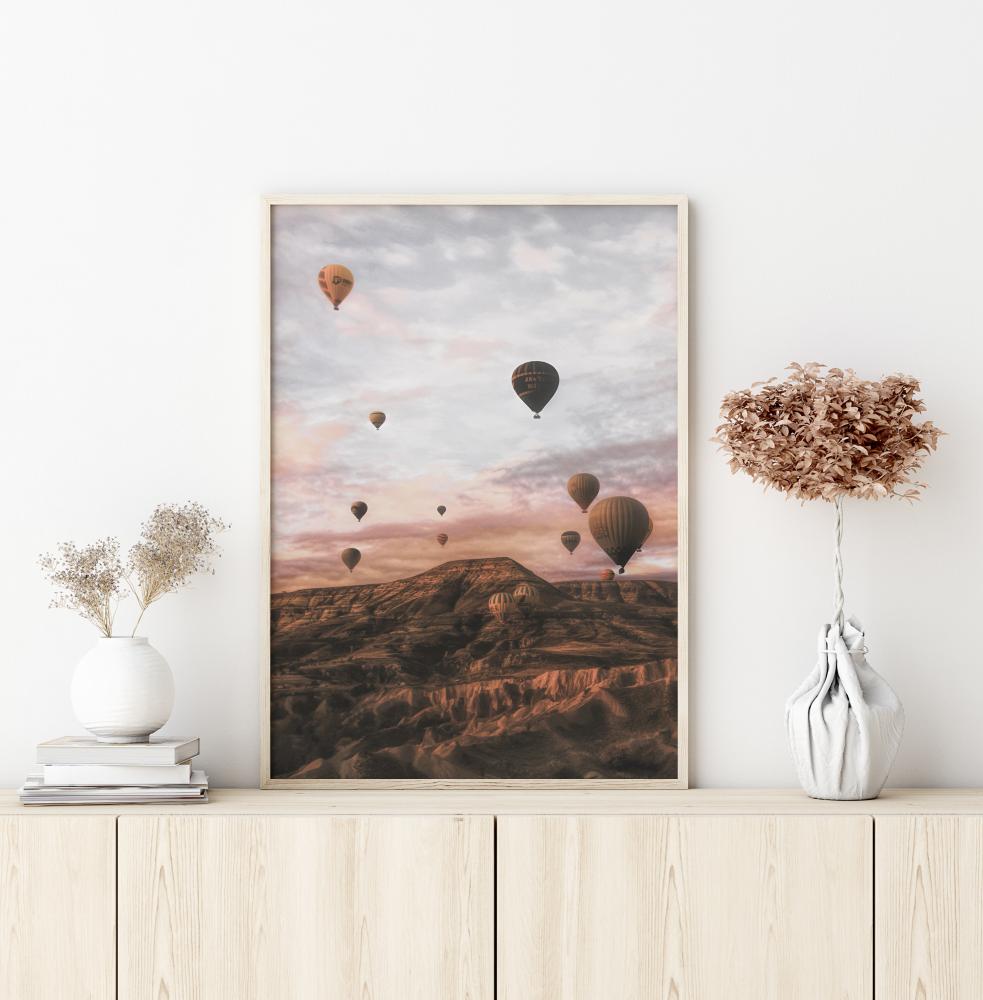 Cappodocia Hot Air Balloon Poszter