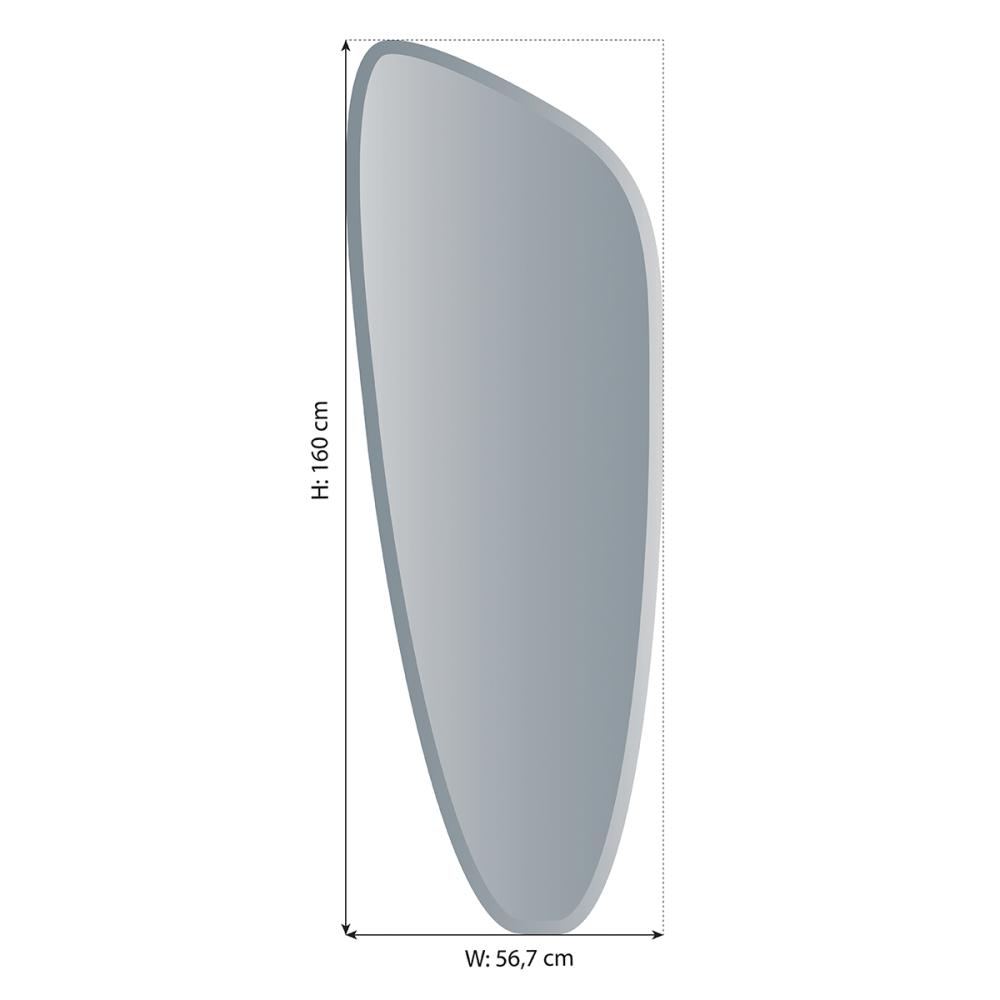 Tükör Prestige Clear 160x57 cm