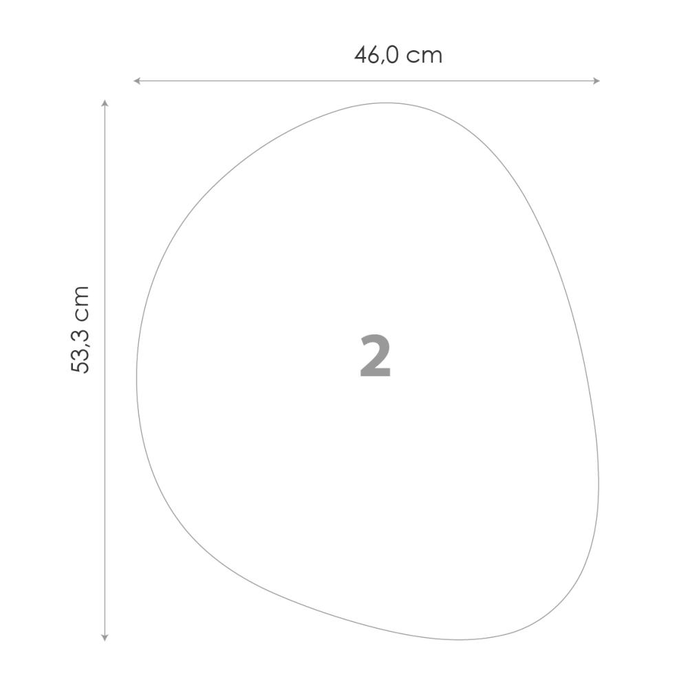 Tükör Készlet Clear - 3 db