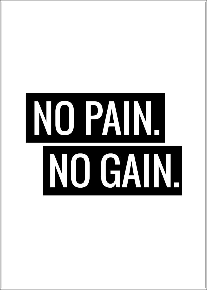 No Pain No Gain Poszter