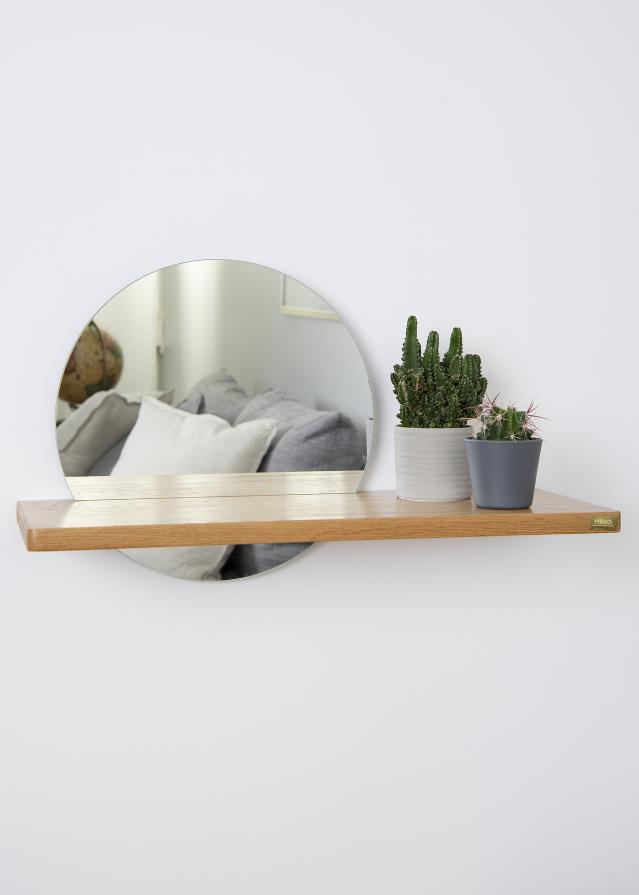 Tükör Round Shelf 26x50 cm