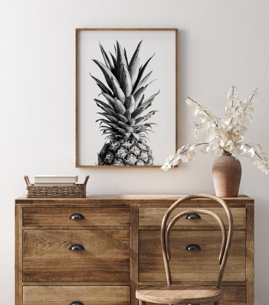 Pineapple Bw Poszter