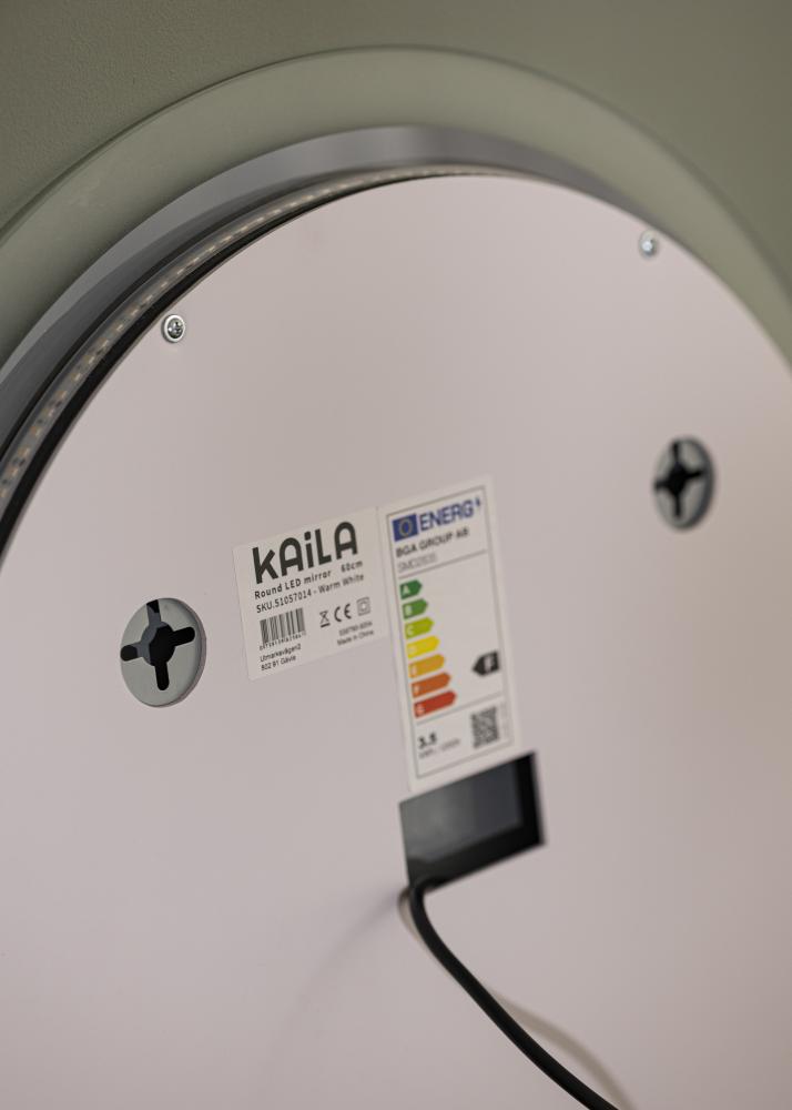 KAILA Tükör Circular LED 60 cm Ø