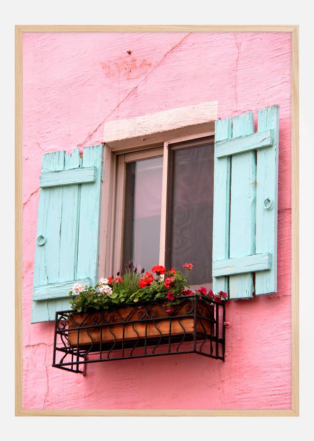 Colourful window Poszter