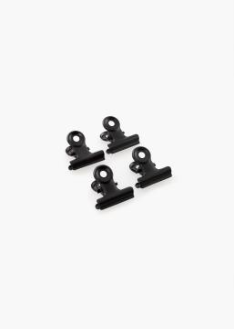 KAILA Poszter Clip Black 20 mm - 4-es csomag