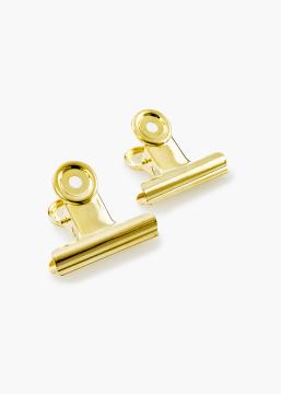 KAILA Poszter Clip Gold 50 mm - 2-es csomag