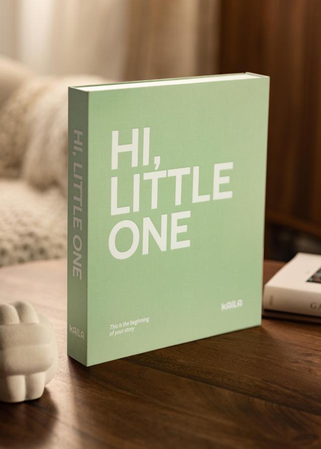 KAILA HI LITTLE ONE Menta - Coffee Table Photo Album (60 Feketék oldal)