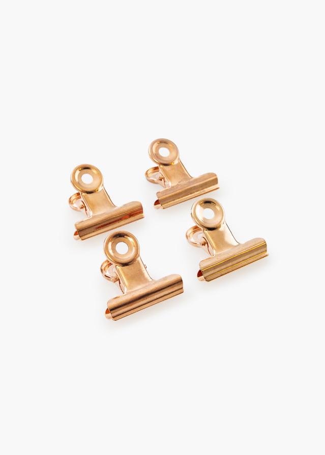 KAILA Poszter Clip Rose Gold 30 mm - 4-es csomag