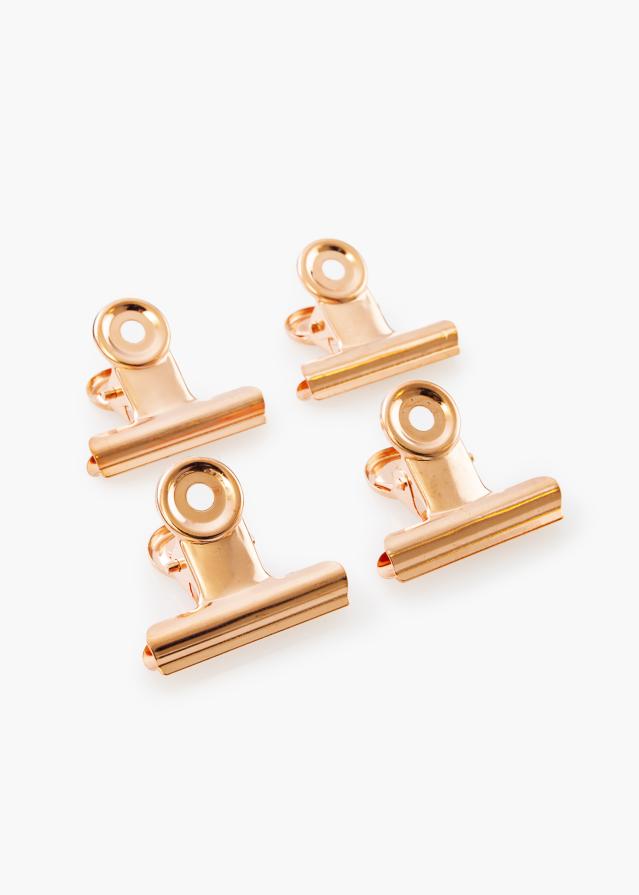 KAILA Poszter Clip Rose Gold 40 mm - 4-es csomag