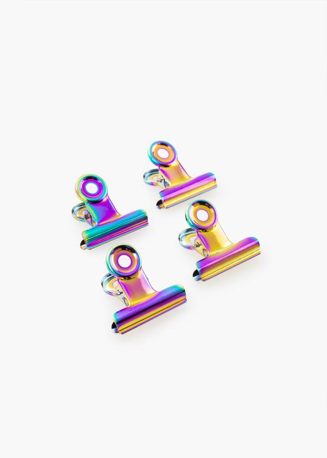 KAILA Poszter Clip Rainbow 30 mm - 4-es csomag