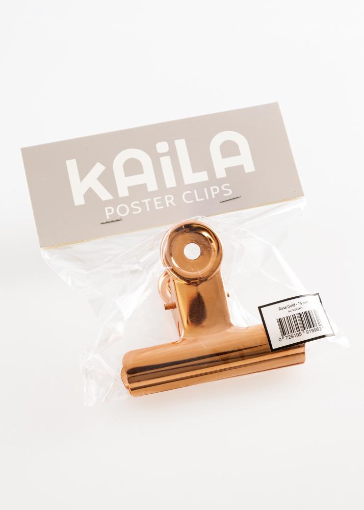 KAILA Poszter Clip Rose Gold - 75 mm