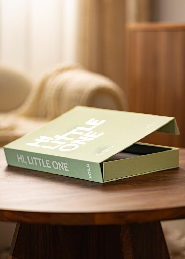 KAILA HI LITTLE ONE Menta - Coffee Table Photo Album (60 Feketék oldal)