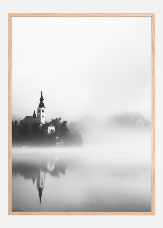 Sunrise At Lake Bled Poszter