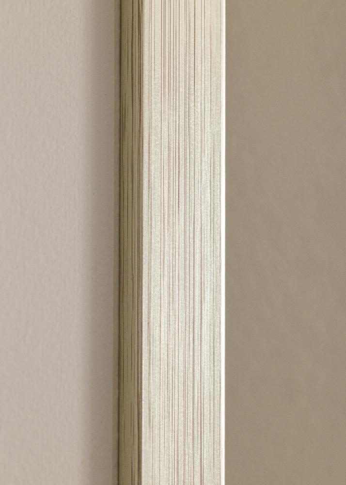 Keret Ezüst Wood Akrilüveg 8x10 inches (20,32x25,4 cm)