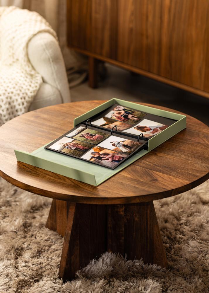 KAILA HI LITTLE ONE Menta - Coffee Table Photo Album (60 Feketék oldal)