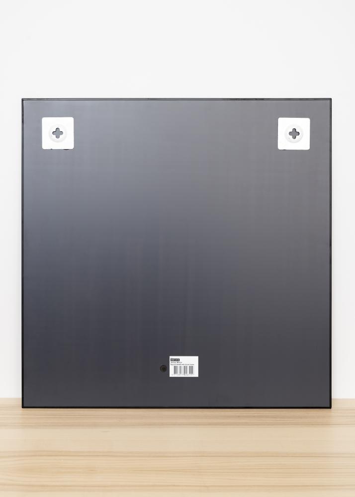 KAILA Square Mirror - Thin Black 60x60 cm