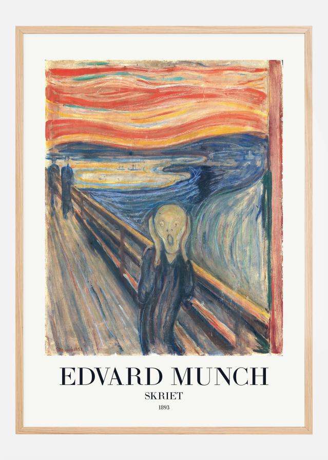 Edvard Munch - Skriet (The Scream) Poszter