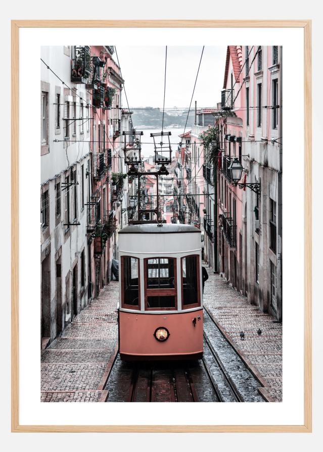 Lisbon Cable Car Poszter