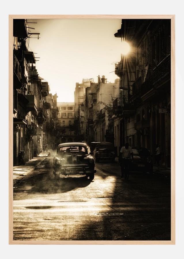 Mystic morning in Havana Poszter