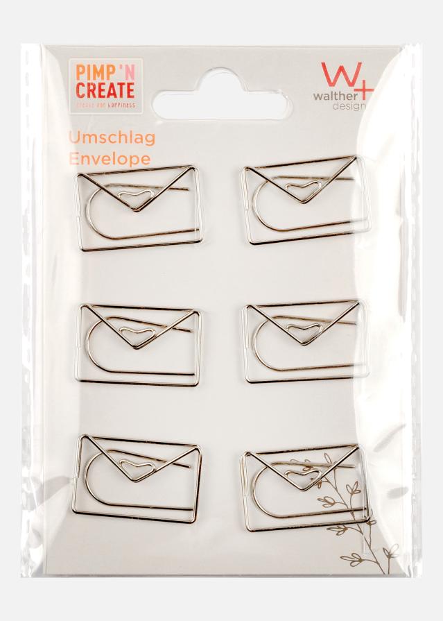 PAC Fém Paperclip Envelope Ezüst