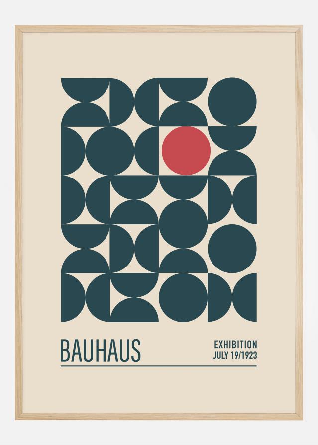 Bauhaus Mavi Kureler Poszter