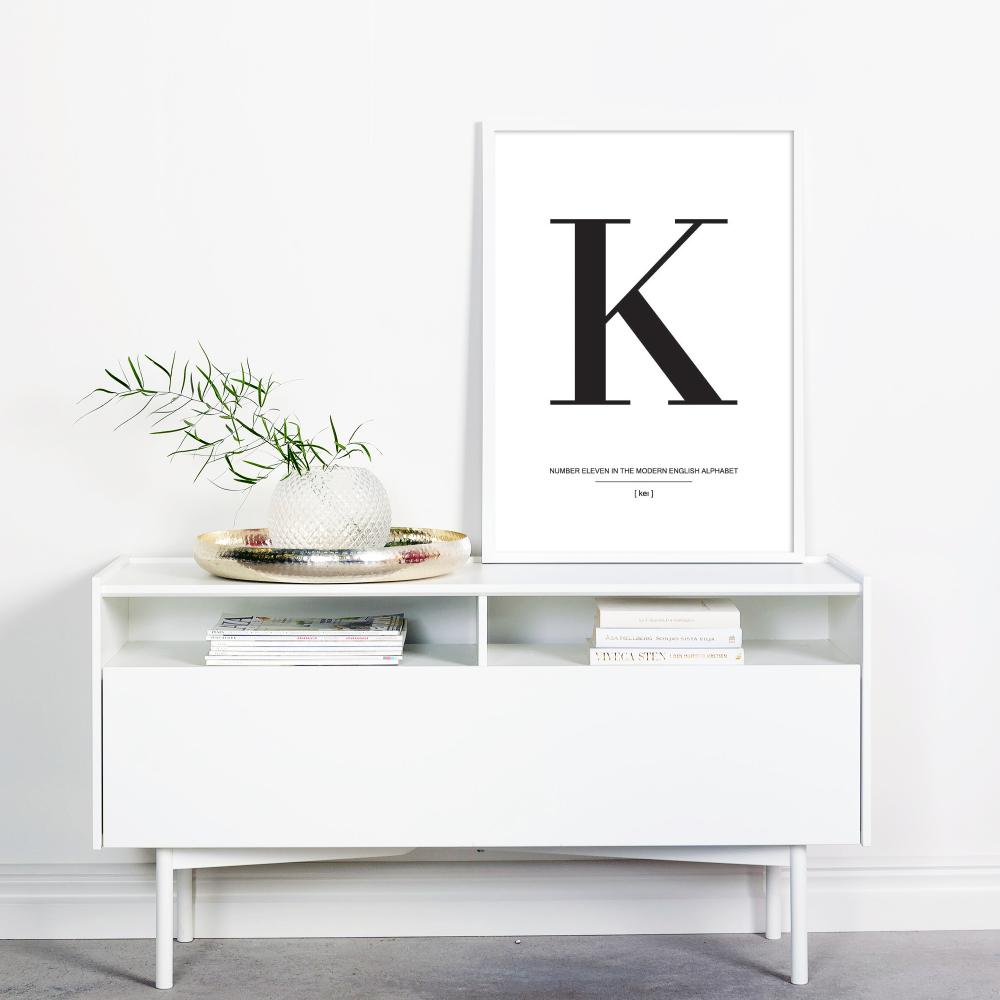 Letter K Poszter