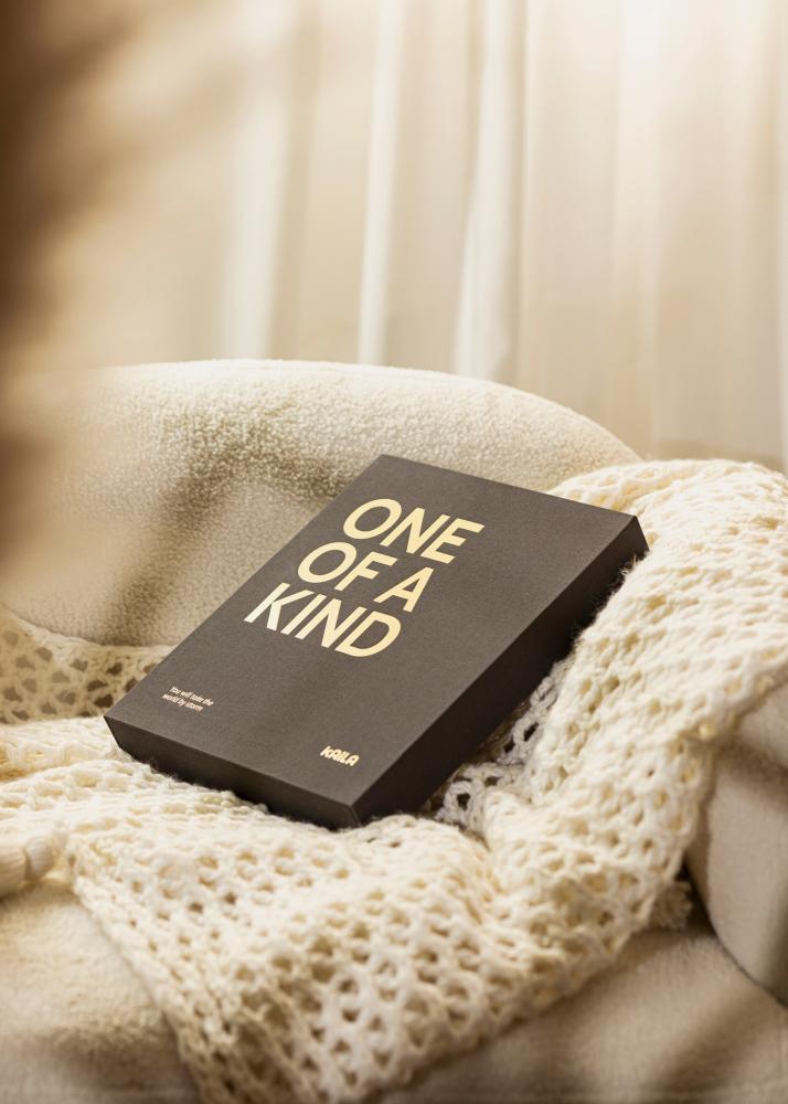 KAILA ONE OF A KIND Black - Coffee Table Photo Album (60 Feketék Oldalak)