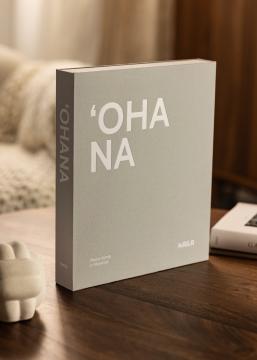 KAILA 'OHANA - Coffee Table Photo Album (60 Feketék Oldalak / 30 lap)