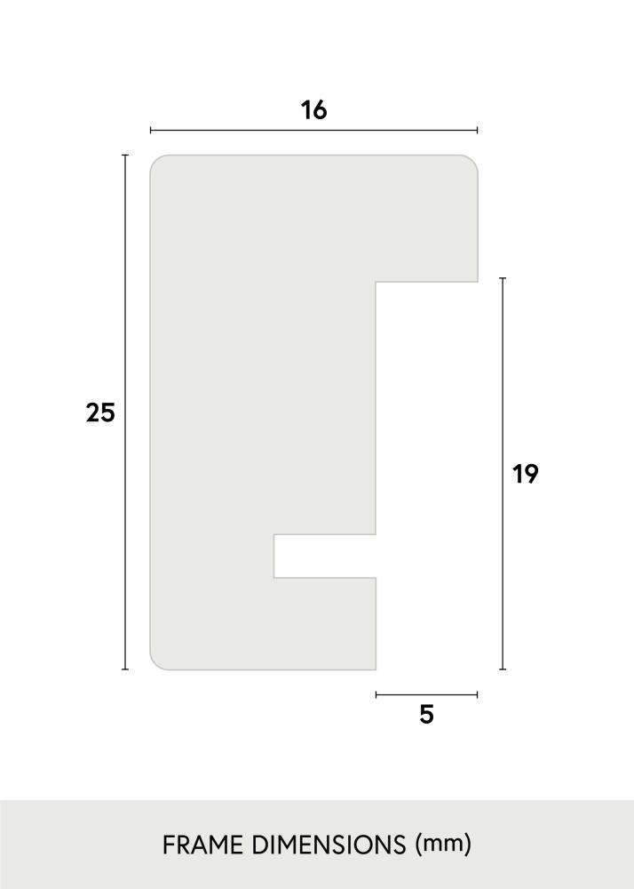 Keret Nielsen Prémium Quadrum Tölgy 20x20 cm