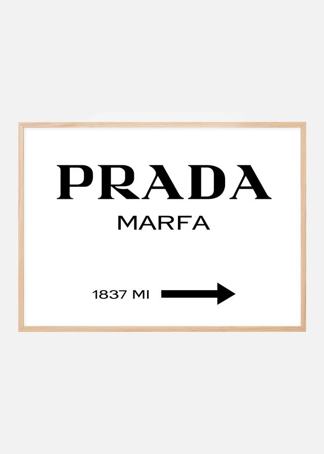 Prada Black Poszter