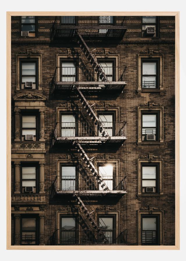 New York Fire Escape Poszter