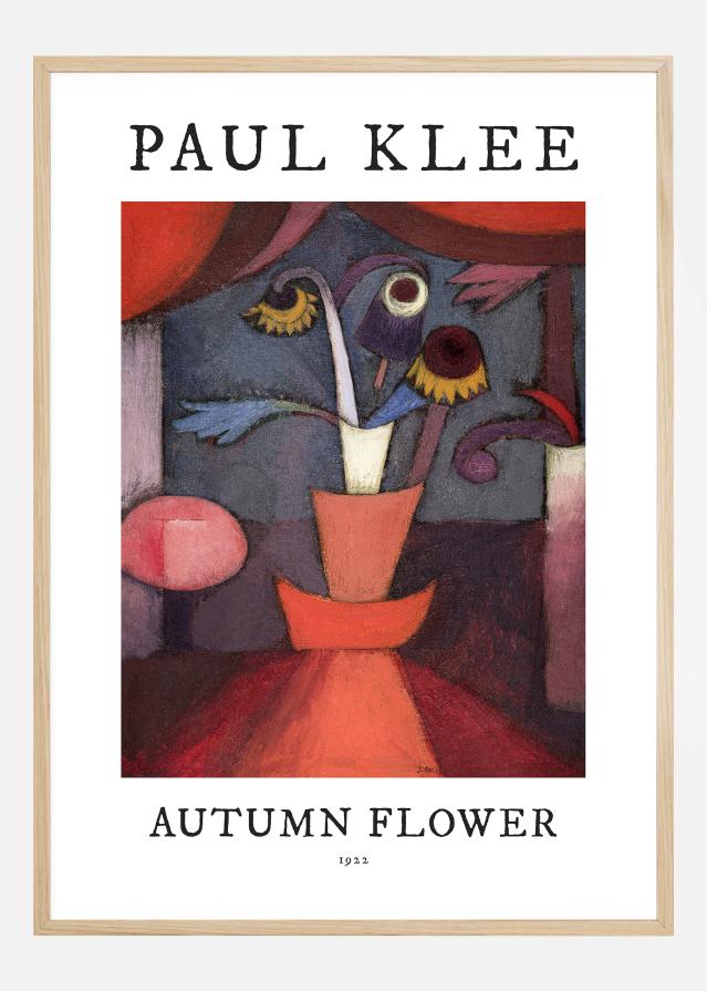 Paul Klee - Autumn Flower 1922 Poszter