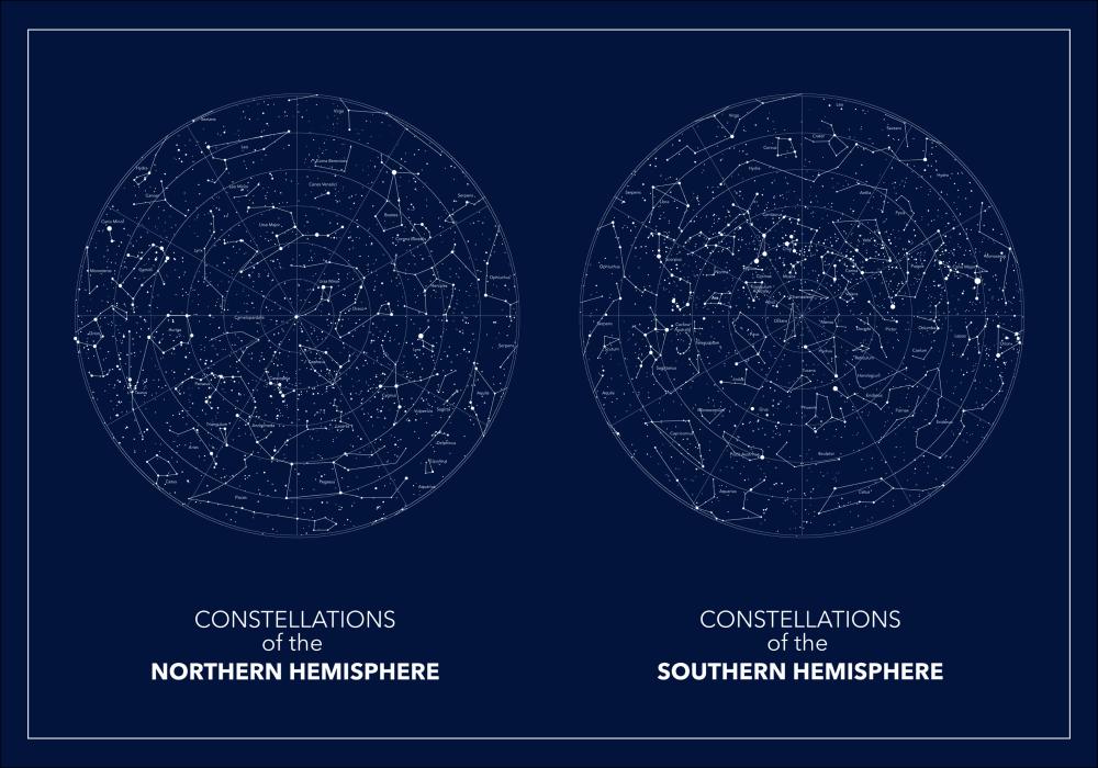 Hemispheres Dark Poszter