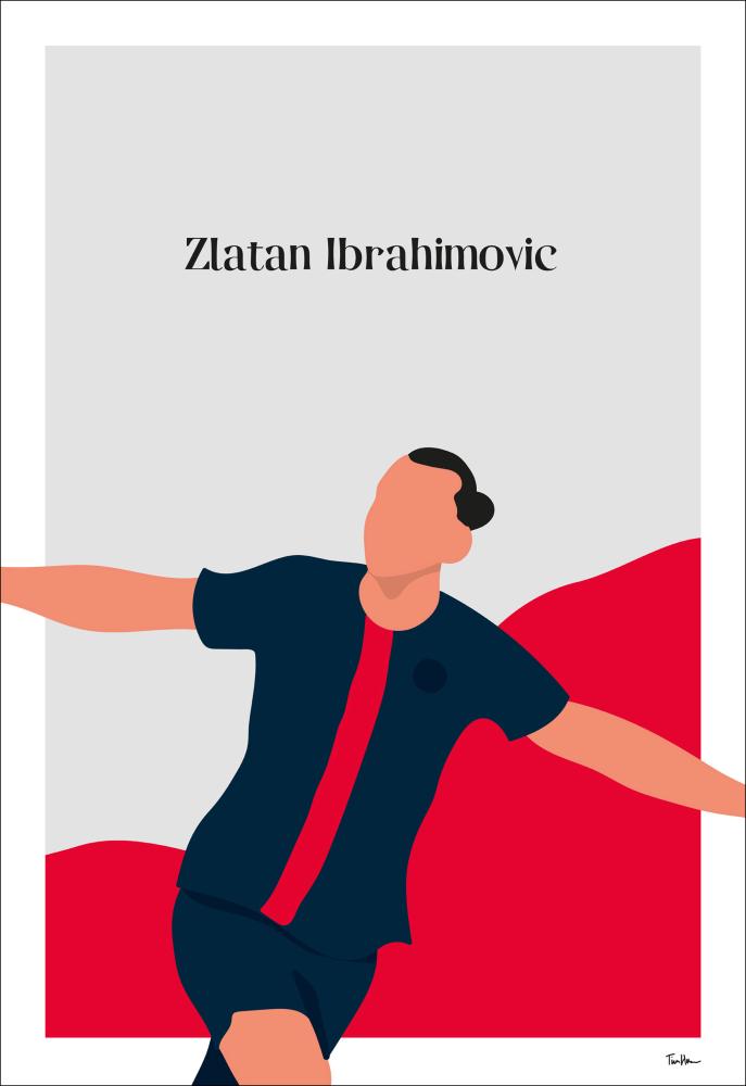 Zlatan Ibrahimovic Poszter