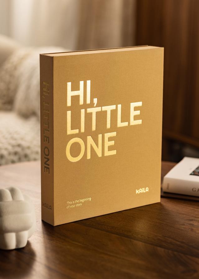 KAILA HI LITTLE ONE Manilla - Coffee Table Photo Album (60 Feketék oldal)