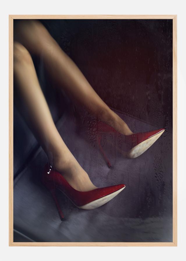 Red heels Poszter