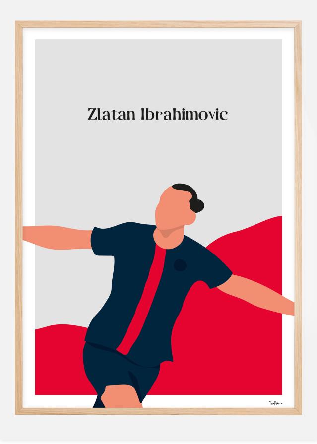 Zlatan Ibrahimovic Poszter