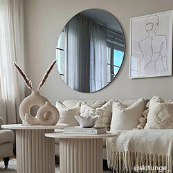 Kerek Tükör 110 cm Ø