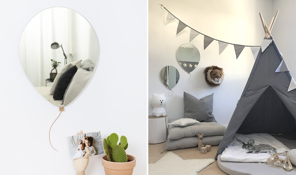 Lufitükör - tükör gyerekszobába
