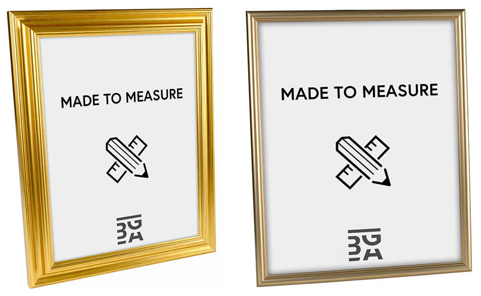 Klassisk guldram / klassisk silverram