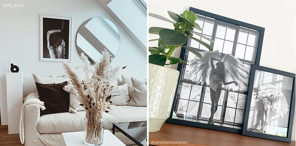 Rámák fekete-fehér fényképekhez