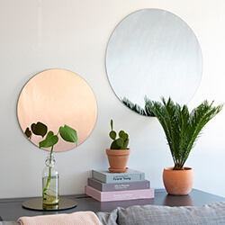 Kerek tükrök - színezett tükrök